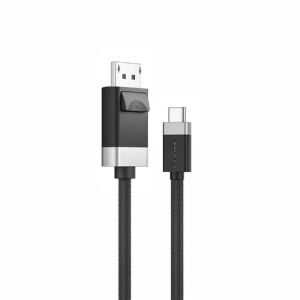 ALOGIC FUSCDP1M Videokabel-Adapter 1 m USB Typ-C DisplayPort Schwarz