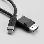 ALOGIC FUSCDP1M Videokabel-Adapter 1 m USB Typ-C DisplayPort Schwarz