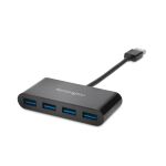 Kensington UH4000 4 Port Hub, USB 3.0 – schwarz