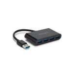 Kensington UH4000 4 Port Hub, USB 3.0 – schwarz