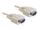 DeLOCK RS-232, 1m Serien-Kabel Beige DB-9
