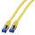 EFB Elektronik K5525FGE.1,5 Netzwerkkabel Gelb 1,5 m Cat6a S/FTP (S-STP)