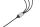 TROIKA DREIZACK PRO USB Kabel 1,2 m USB C USB C/Micro USB-A/Lightning 100 W Schwarz, Grau
