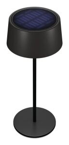 RealPower LED TableLight 300 Solar Tischleuchte 4 W Schwarz