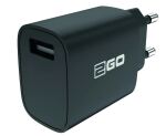2GO 797271 Ladegerät für Mobilgeräte Universal Schwarz AC Drinnen