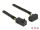 DELOCK SAS Kabel Mini SAS HD -> Mini SAS HD 0.50m gewinkelt