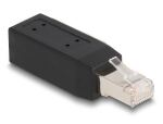 DELOCK RJ45 Stecker Cat.5e > Terminalblock Adapter 90° gew.