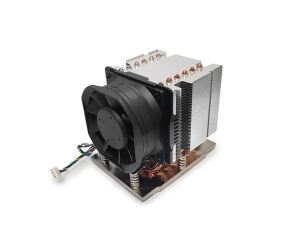 Inter-Tech J-12 Prozessor Luftkühlung 8 cm Schwarz, Silber 1 Stück(e)