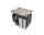 Inter-Tech J-12 Prozessor Luftkühlung 8 cm Schwarz, Silber 1 Stück(e)