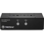 Trendnet TK-222DVK Tastatur/Video/Maus (KVM)-Switch Schwarz