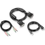 TRENDnet Kabelset DVI-I, USB und Audio KVM TK-232DV 1.8m