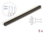DELOCK Stiftleiste 40 Pin, Rastermaß 2,54 mm,...