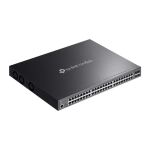TP-Link Omada SG3452XMPP Managed L2+ Gigabit Ethernet (10/100/1000) Power over Ethernet (PoE) 1U Schwarz