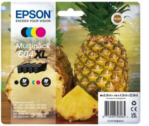 Epson 604XL Druckerpatrone 4 Stück(e) Original Hohe (XL-) Ausbeute Schwarz, Cyan, Magenta, Gelb