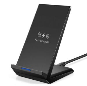 2GO 797330 Ladegerät für Mobilgeräte Smartphone Schwarz USB Kabelloses Aufladen Schnellladung Drinnen