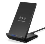 2GO 797330 Ladegerät für Mobilgeräte Smartphone Schwarz USB Kabelloses Aufladen Schnellladung Drinnen