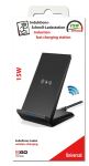 2GO 797330 Ladegerät für Mobilgeräte Smartphone Schwarz USB Kabelloses Aufladen Schnellladung Drinnen