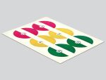 DELOCK Kabelmarker Clip Set 4 Stück