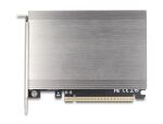 DeLOCK PCI Express x16 Karte zu 4 x intern NVMe M.2 Key M mit Kühlkörper - Bifurcation (LxB: 145 x 111 mm)
