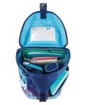 Herlitz SoftLight Plus Greenline Blue Ice Schulranzen-Set Mädchen Polyester Blau, Navy