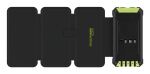 RealPower PB-20000 Solar 20000 mAh Kabelloses Aufladen Schwarz, Grün