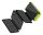 RealPower PB-20000 Solar 20000 mAh Kabelloses Aufladen Schwarz, Grün