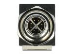 DeLOCK Netzwerkadapter M12 8 Pin X-kodiert Stecker zu RJ45 Buchse