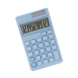 Genie 212 B Taschenrechner Tasche Einfacher Taschenrechner Blau