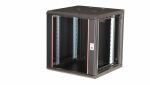 Equip Pro Mount 19 Schrank, 12HE, 600X600mm, RAL9005 Schwarz