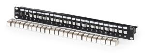 Digitus Modulares Patch Panel, 24-Port bestückt mit 24x DN-93615
