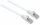 Intellinet Netzwerkkabel mit Cat6a-Stecker und Cat7-Rohkabel, S/FTP, 100% Kupfer, LS0H, 1 m, weiß