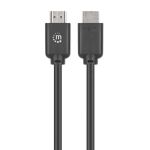 Manhattan 356640 HDMI-Kabel 1,5 m HDMI Typ A (Standard) Schwarz