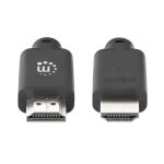 Manhattan 356640 HDMI-Kabel 1,5 m HDMI Typ A (Standard) Schwarz