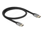 DELOCK Ultra High Speed HDMI Kabel 48 Gbps 8K 60Hz grau 0,5m
