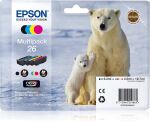 Epson Polar bear 26 Eisbär Claria Premium Multipack 4 Farben Tinte