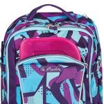 Herlitz Ultimate CamoPurple Rucksack Schulrucksack Blau, Violett Polyester