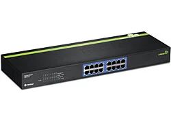 Trendnet TEG-S16G Netzwerk-Switch Unmanaged Schwarz