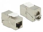 DELOCK Keystone RJ45 Cat6a Buchse (8P/8C) geschirmt