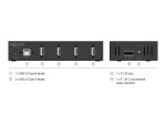 DELOCK Industrie Hub 4 x USB 2.0 Typ-A mit 15 kV ESD Schutz