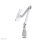 Neomounts TABLET-D100SILVER Tablet-Halter Tischklemme 4.7-12.9" - universal - volle Bewegung