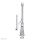 Neomounts TABLET-D100SILVER Tablet-Halter Tischklemme 4.7-12.9" - universal - volle Bewegung