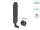 DELOCK 5G LTE Antenne SMA Stecker 3dBi drehbar/Kippgelenk sw