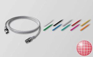 PushPull IP20 Patchkabel Kat. 6A DualBoot 1:1 5,0m