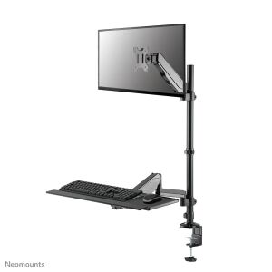 Neomounts DS90-325BL1 Sitz-Steh-Arbeitsplatz Tischmontage 17-32" - Gasfeder