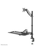 Neomounts DS90-325BL1 Sitz-Steh-Arbeitsplatz Tischmontage 17-32" - Gasfeder