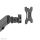 Neomounts DS90-325BL1 Sitz-Steh-Arbeitsplatz Tischmontage 17-32" - Gasfeder