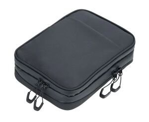 TROIKA BLACK CONNECTED Personal Organizer Polyester, Polyurethan (PU), Plane Schwarz