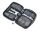 TROIKA BLACK CONNECTED Personal Organizer Polyester, Polyurethan (PU), Plane Schwarz