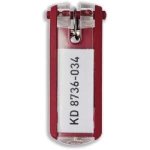 Durable KEY CLIP Rot 6 Stück(e)