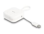 DELOCK USB Type-C Ladepad für Apple Watch weiß magnetisch